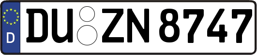 DU-ZN8747