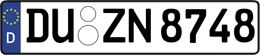 DU-ZN8748