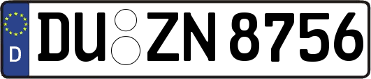 DU-ZN8756
