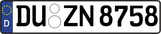 DU-ZN8758