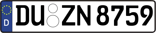 DU-ZN8759