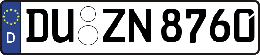 DU-ZN8760