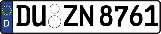 DU-ZN8761