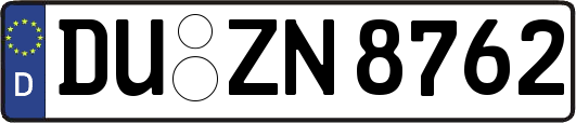 DU-ZN8762