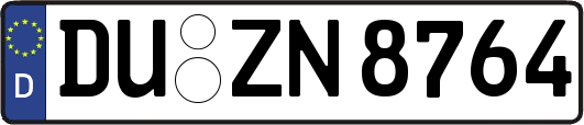 DU-ZN8764