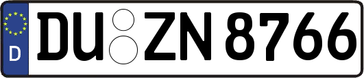DU-ZN8766