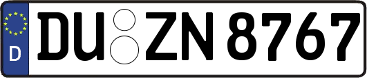 DU-ZN8767