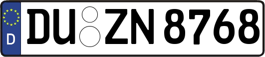 DU-ZN8768