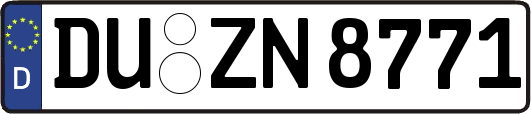 DU-ZN8771