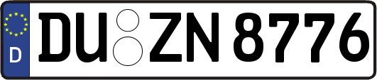 DU-ZN8776