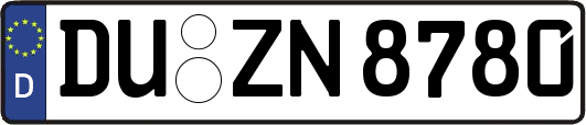 DU-ZN8780