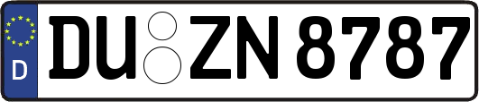 DU-ZN8787