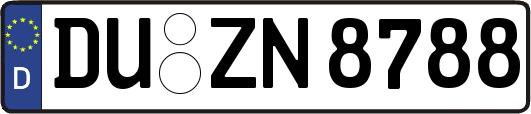 DU-ZN8788
