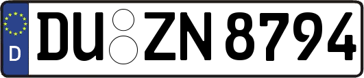 DU-ZN8794