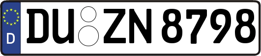 DU-ZN8798