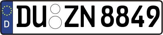 DU-ZN8849