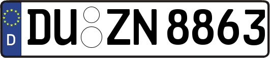DU-ZN8863