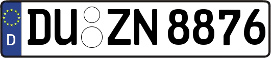 DU-ZN8876