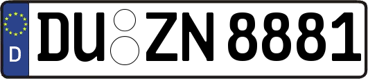 DU-ZN8881