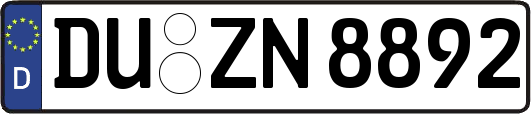 DU-ZN8892