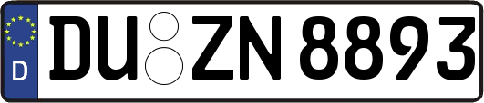 DU-ZN8893