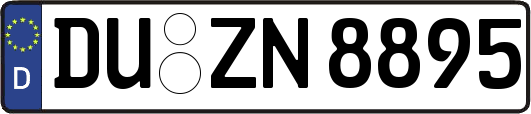 DU-ZN8895