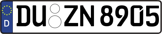 DU-ZN8905