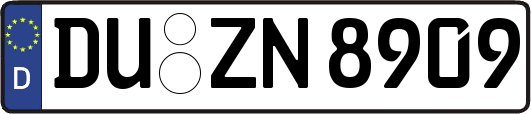 DU-ZN8909