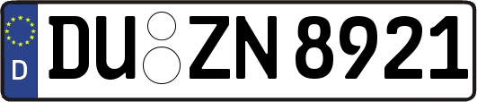 DU-ZN8921