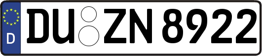 DU-ZN8922