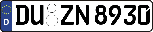 DU-ZN8930