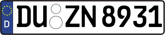 DU-ZN8931