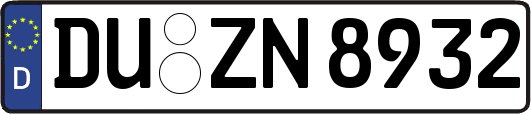 DU-ZN8932