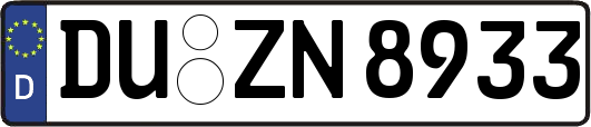 DU-ZN8933