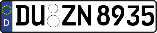 DU-ZN8935