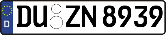 DU-ZN8939