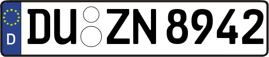 DU-ZN8942