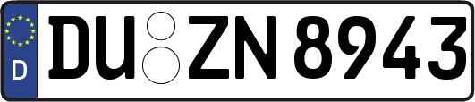 DU-ZN8943