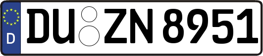 DU-ZN8951