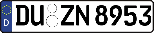 DU-ZN8953