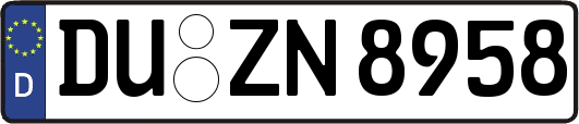 DU-ZN8958