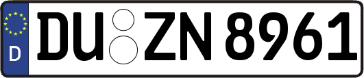DU-ZN8961