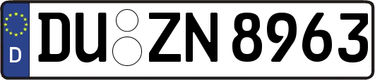 DU-ZN8963