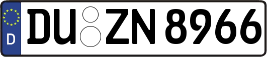DU-ZN8966