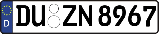 DU-ZN8967