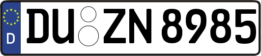 DU-ZN8985