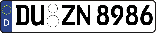 DU-ZN8986