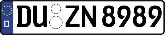 DU-ZN8989