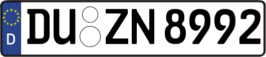 DU-ZN8992