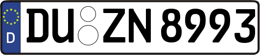 DU-ZN8993